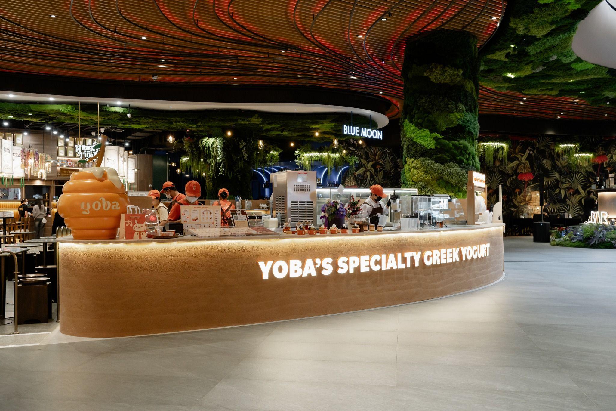 Yoba's Specialty Greek Yogurt at Siam Paragon