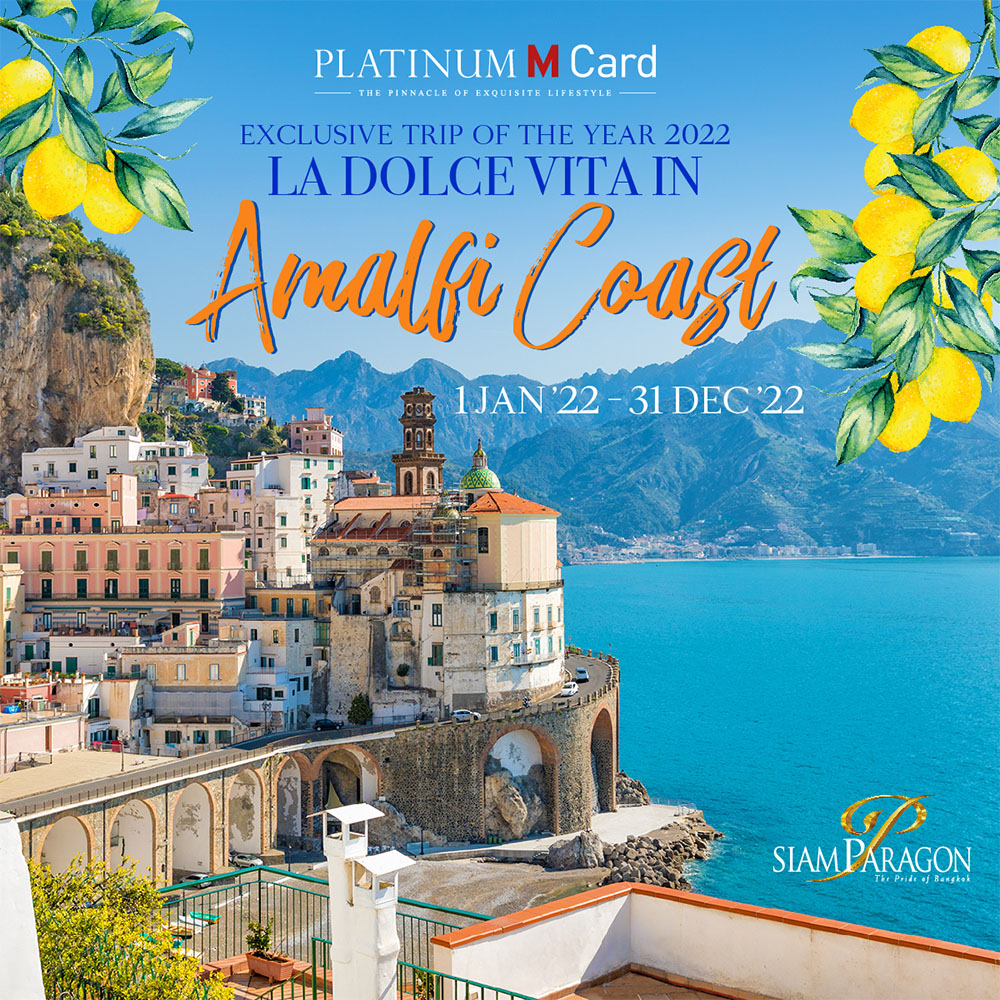 Exclusive Trip of the Year 2022 : La Dolce Vita in Amalfi Coast