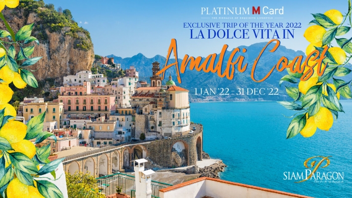 Exclusive Trip of the Year 2022 : La Dolce Vita in Amalfi Coast